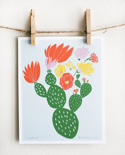 Cactus Print - Leah Duncan