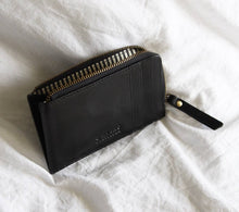 Lola Coin Purse - Black Classic Leather