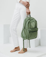 School Backpack - Olive