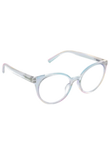 Moonstone Blue Light Glasses - Clear Iridescent