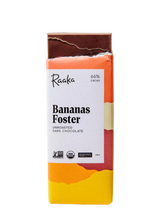 68% Bananas Foster Unroasted Dark Chocolate Bar