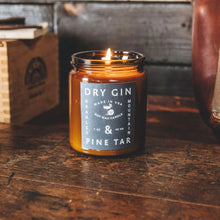 Dry Gin & Pine Tar - Soy Candle